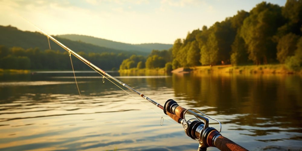 Homemade Fishing Rod. 
