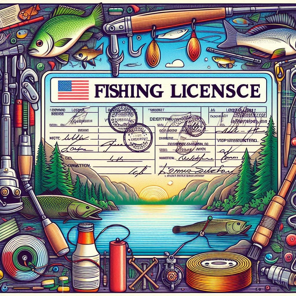 Oregon Fishing License. 